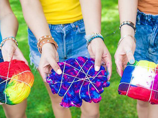 Técnica de tie-dye